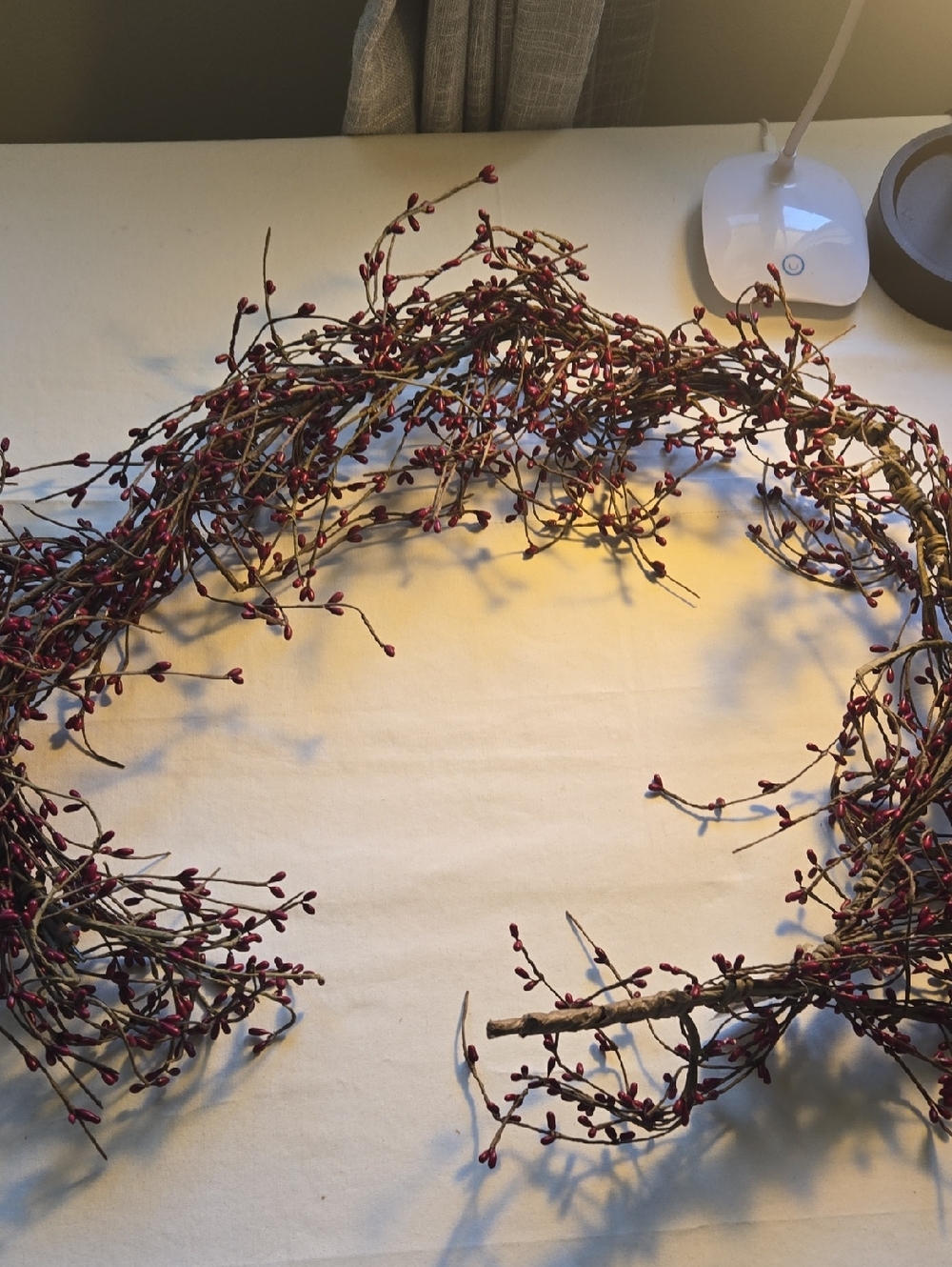 Decorative Red Berry Garland -